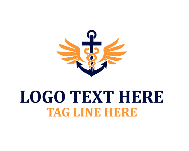 Modern Medical Anchor Logo