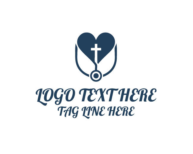 Wellness Heart Stethoscope Logo