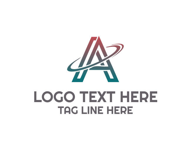 Iconic Stylish A Logo