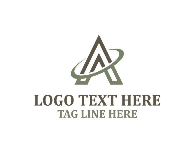 Crystal Abstract A Logo