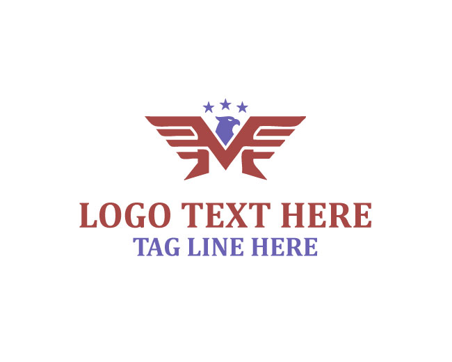 Modern American Letter M Logo
