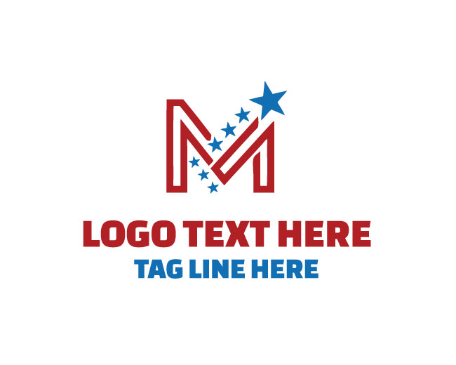 Modern Freedom Letter M Logo