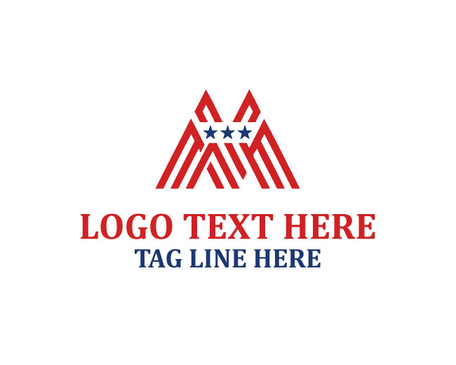 Modern USA Star M Logo