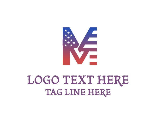Creative American M Logo