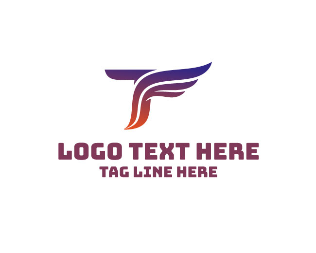 Aero Letter T Logo