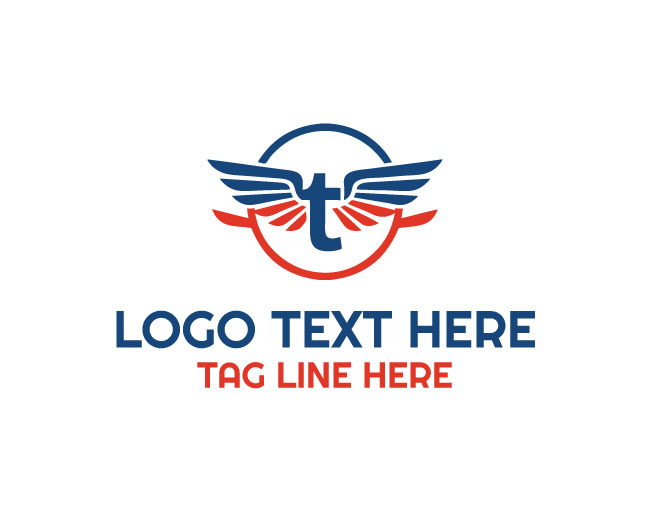 Circle Wings T Logo