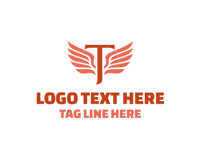 Winged Style T Logo