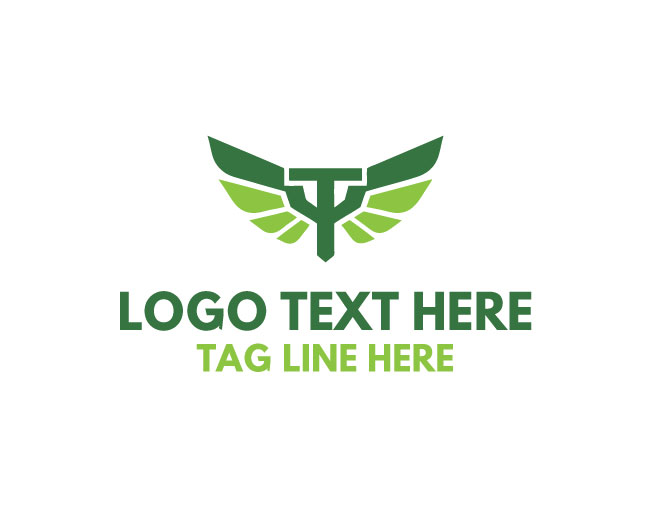 Stylish Letter T Logo