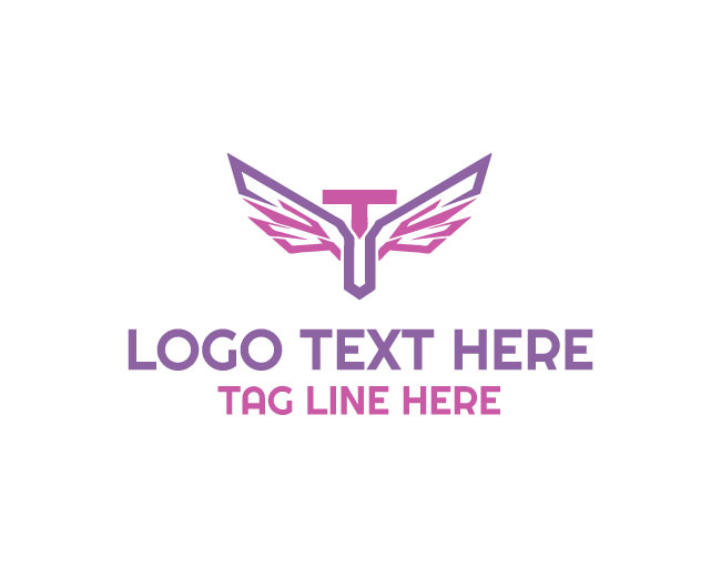 Wings Stylish T Logo