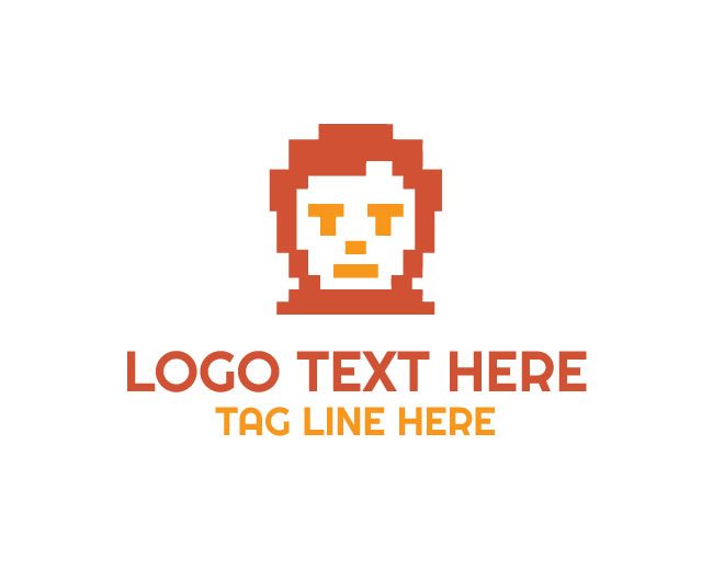  Pixel Man Logo