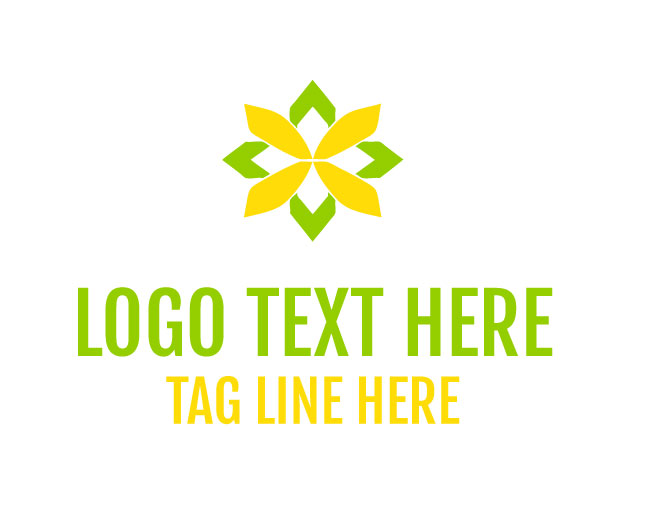 Radiant Flower Star Logo