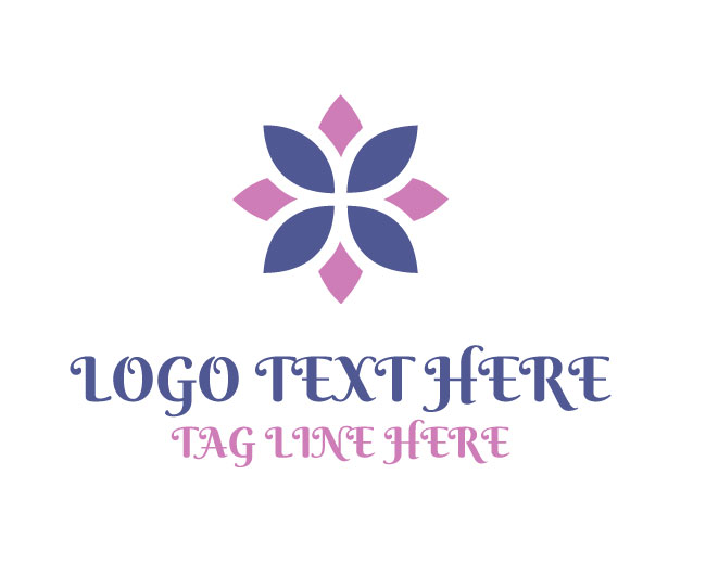 Blue Nature Star Logo