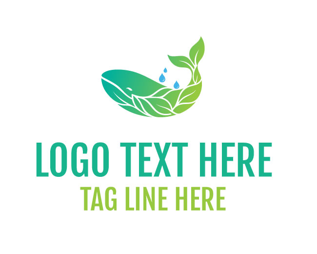 Botanical Whale Logo