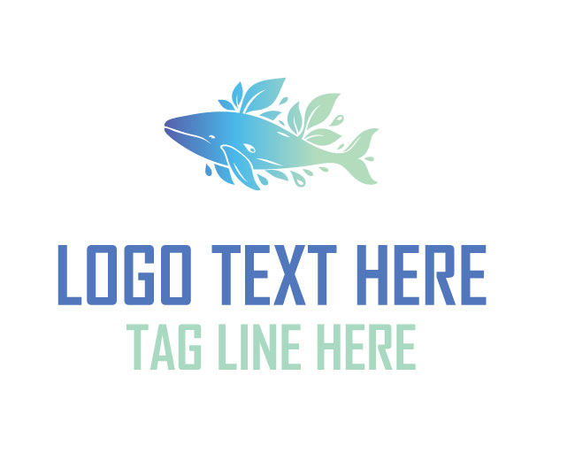  Organic Whale Garden Logo