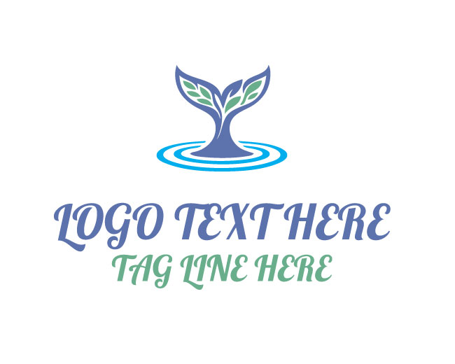 Eco Harbor Whale Logo