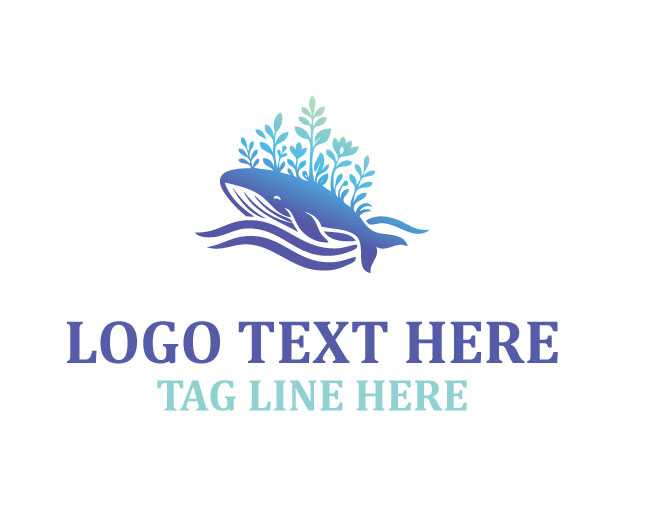 Tranquil Whale Garden Logo