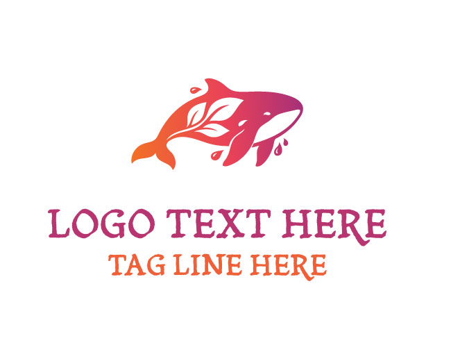 Whale Petal Garden Logo
