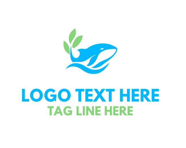 Whale Nature Logo