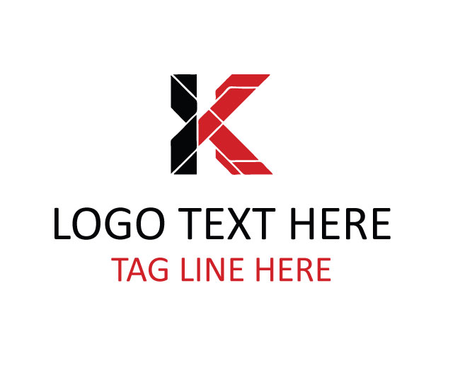 Modern Letter K Logo