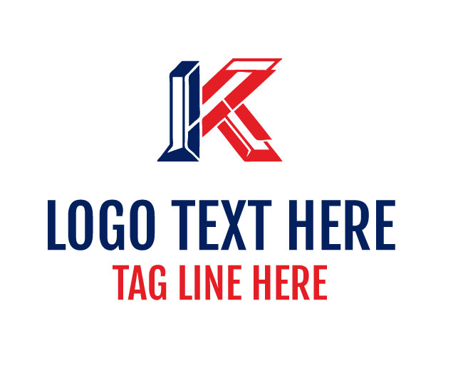 Bold Letter K Logo