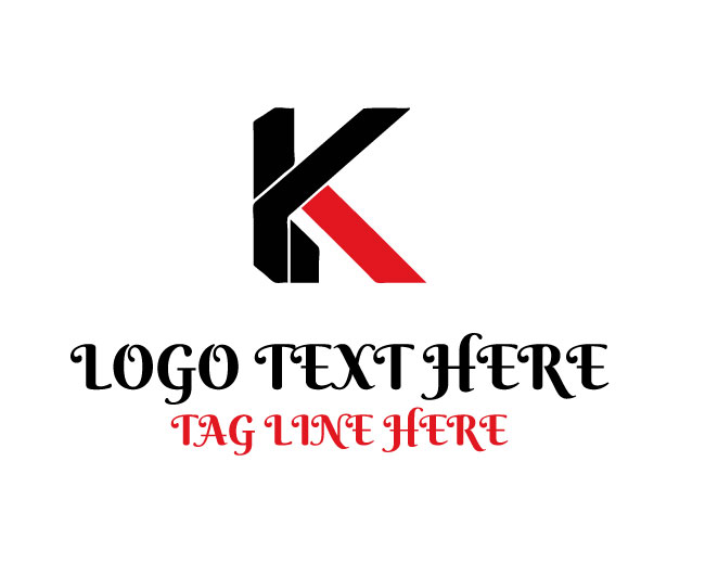 Dynamic Letter K Logo