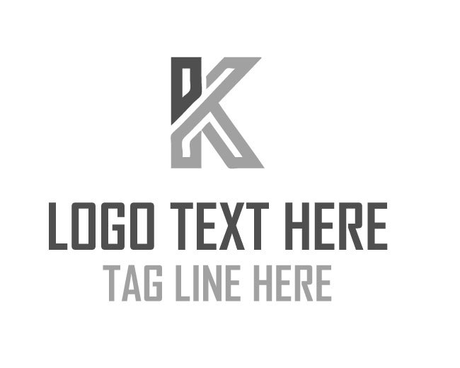 Luxury Stylish K Logo