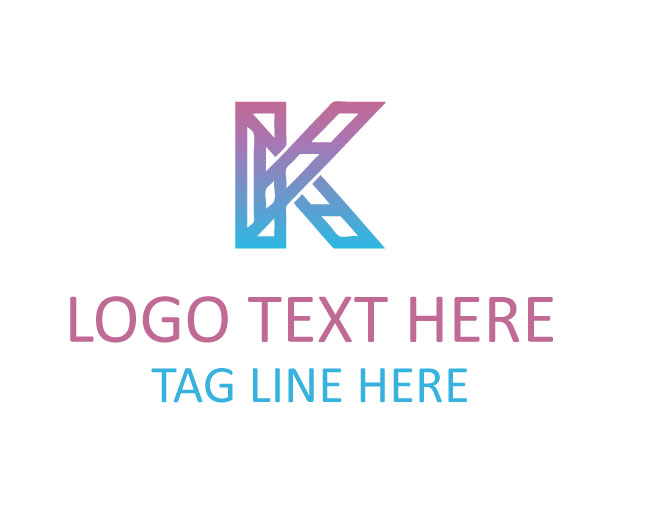 Sleek Letter K Logo