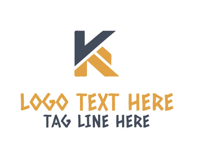 Stylish Letter K Logo