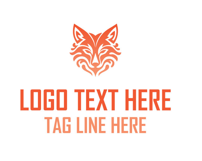  Elegant Fox Splash Logo