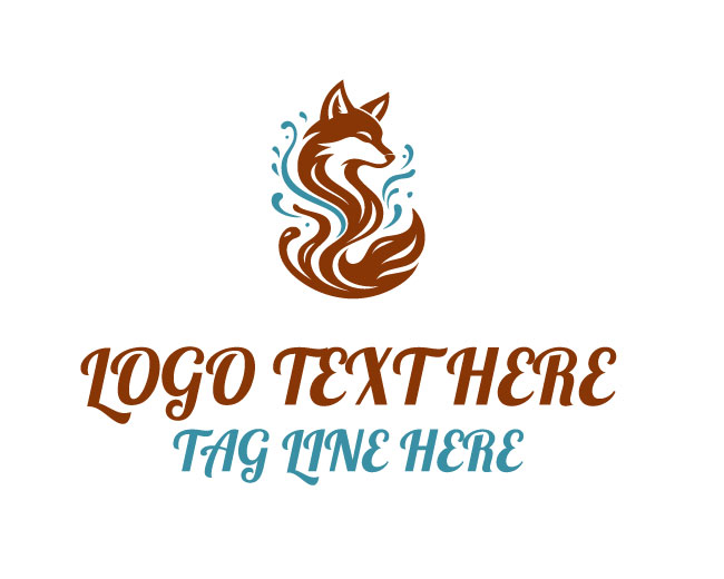 Creative Fox Splash Logo