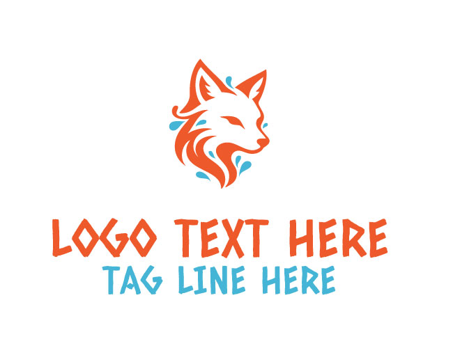 Smiling Fox Splash Logo
