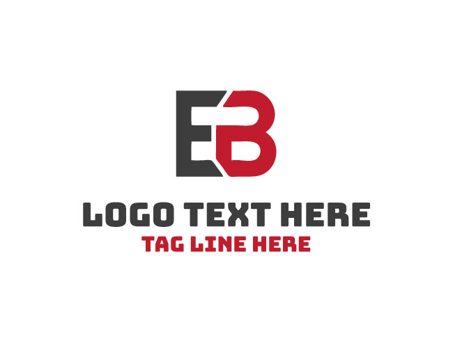  Creative Letter E and B Logo