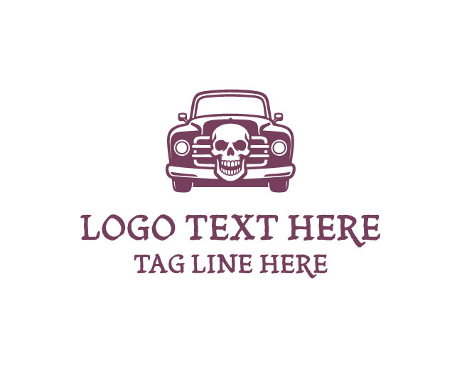  Ultimate Vintage Auto Skull Logo