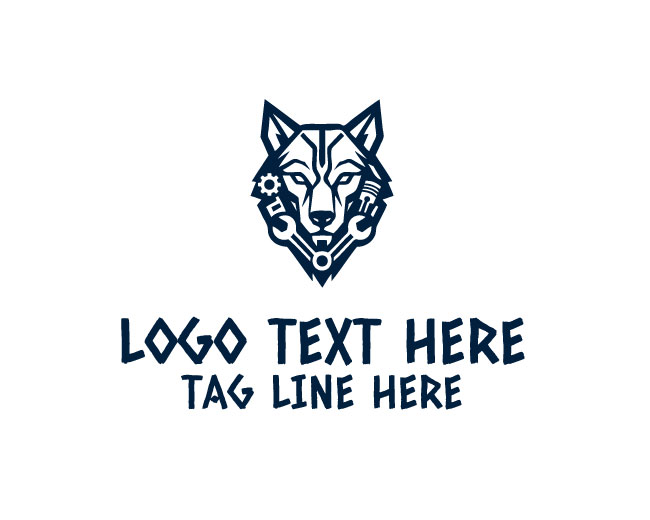 Tech Wolf Logo