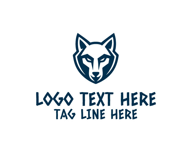 Smart Mechanical Wolf Logo