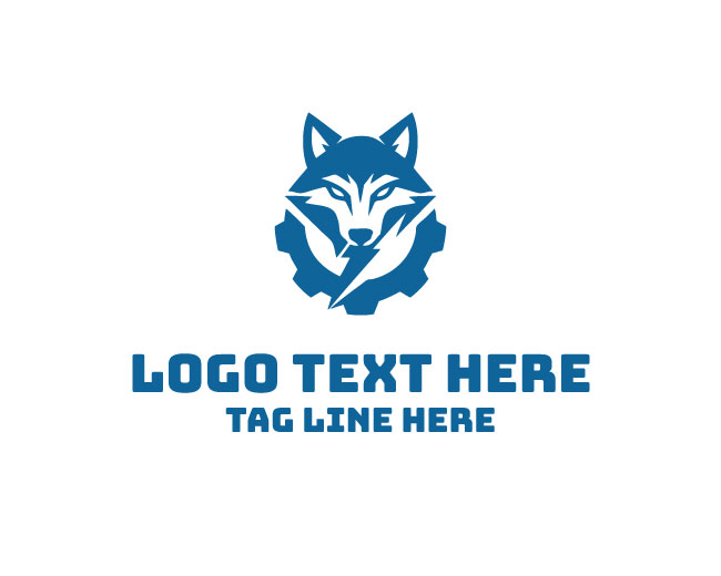 Digital Wolf Mechanical Logo
