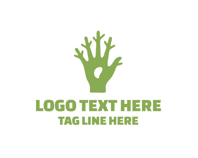 Guardian Tree Hand Logo