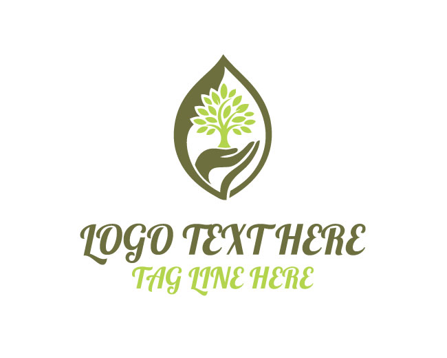 Blossom Tree Hand Logo