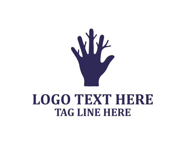  Flourish Tree Hand Logo