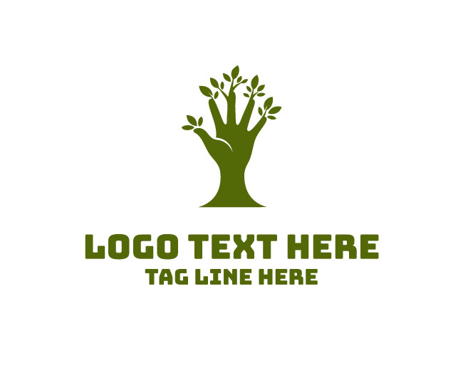 Woodland Care Tree Logo