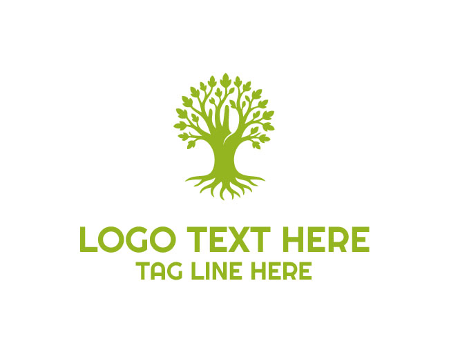  Evergreen Touch Tree Logo