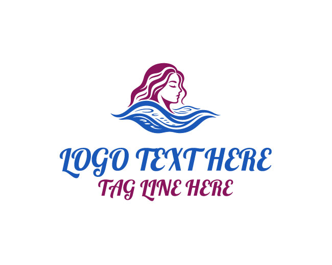 Aqua Woman Logo