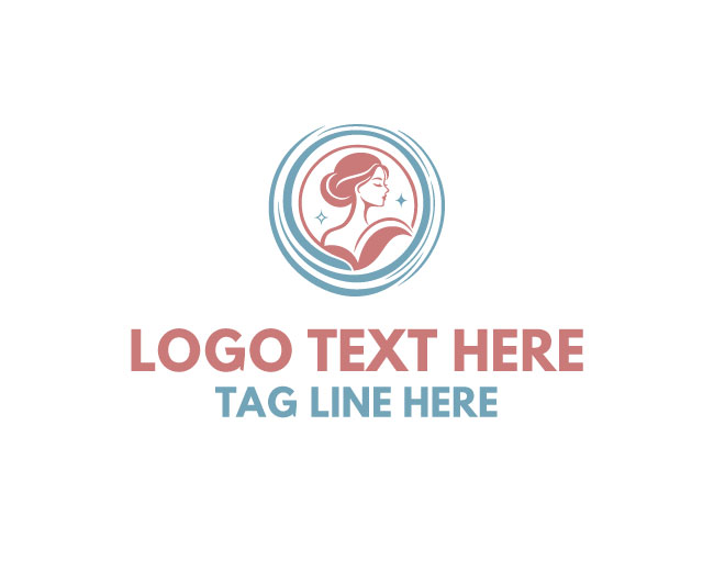  Flowing Water Woman Logo