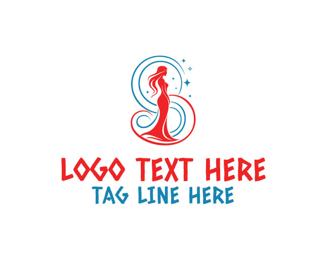 Serene Water Woman Logo