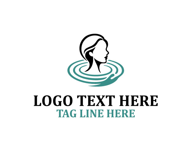 Wellness Water Woman Logo