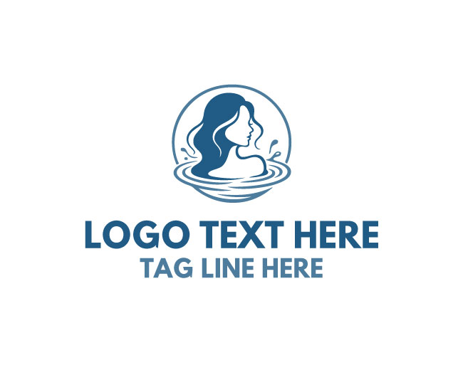 Radiant Water Woman Logo