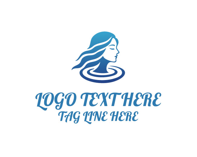 Fashion Water Woman Logo