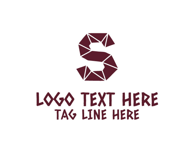 Geometric Letter S Logo
