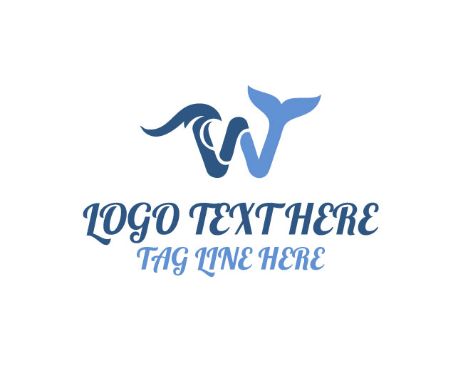Blue Whale W Logo
