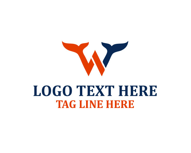Whale Sign W Logo